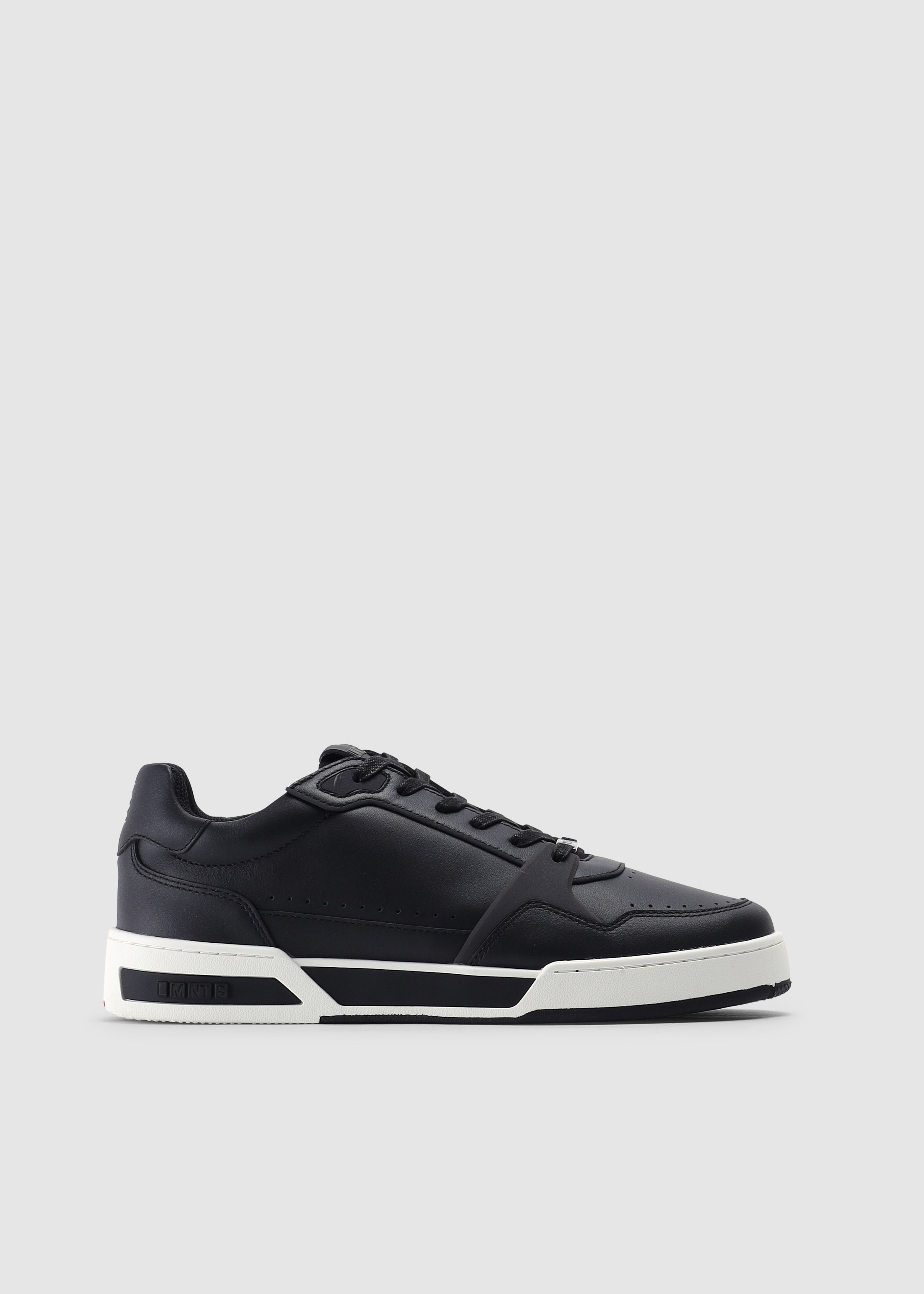 Image of LMNTS Mens Porter Trainers In Black/Black