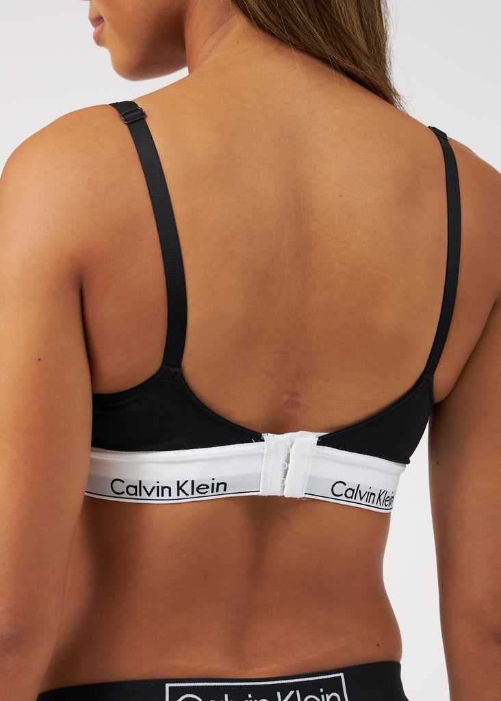 Calvin Klein Womens Underwear Modern Cotton Maternity Bralette In Blac |  Accent Clothing