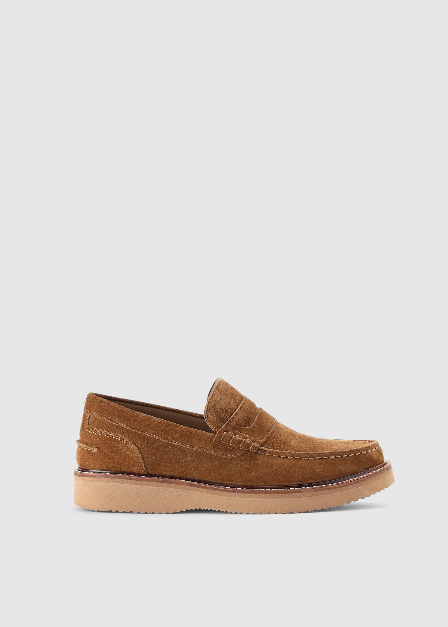 Image of Oliver Sweeney Mens Hadleigh Loafer In Tobacco