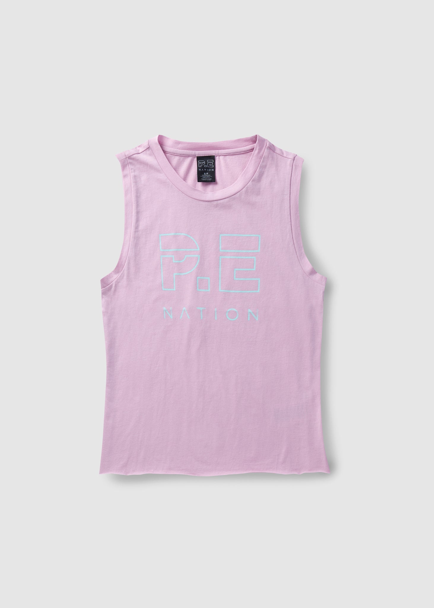 P.E. Nation Womens Shuffle Tank Top With Logo