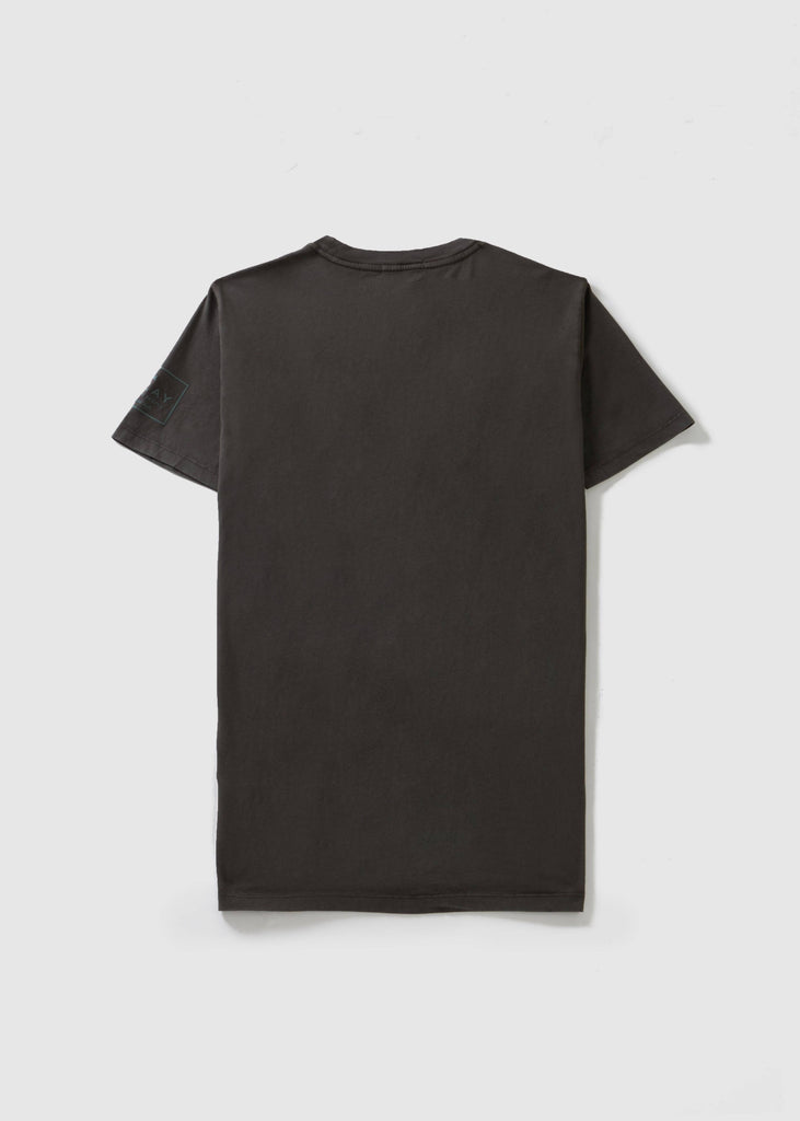 Replay Mens Enzyme Wash Short Sleeve T-Shirt In Military