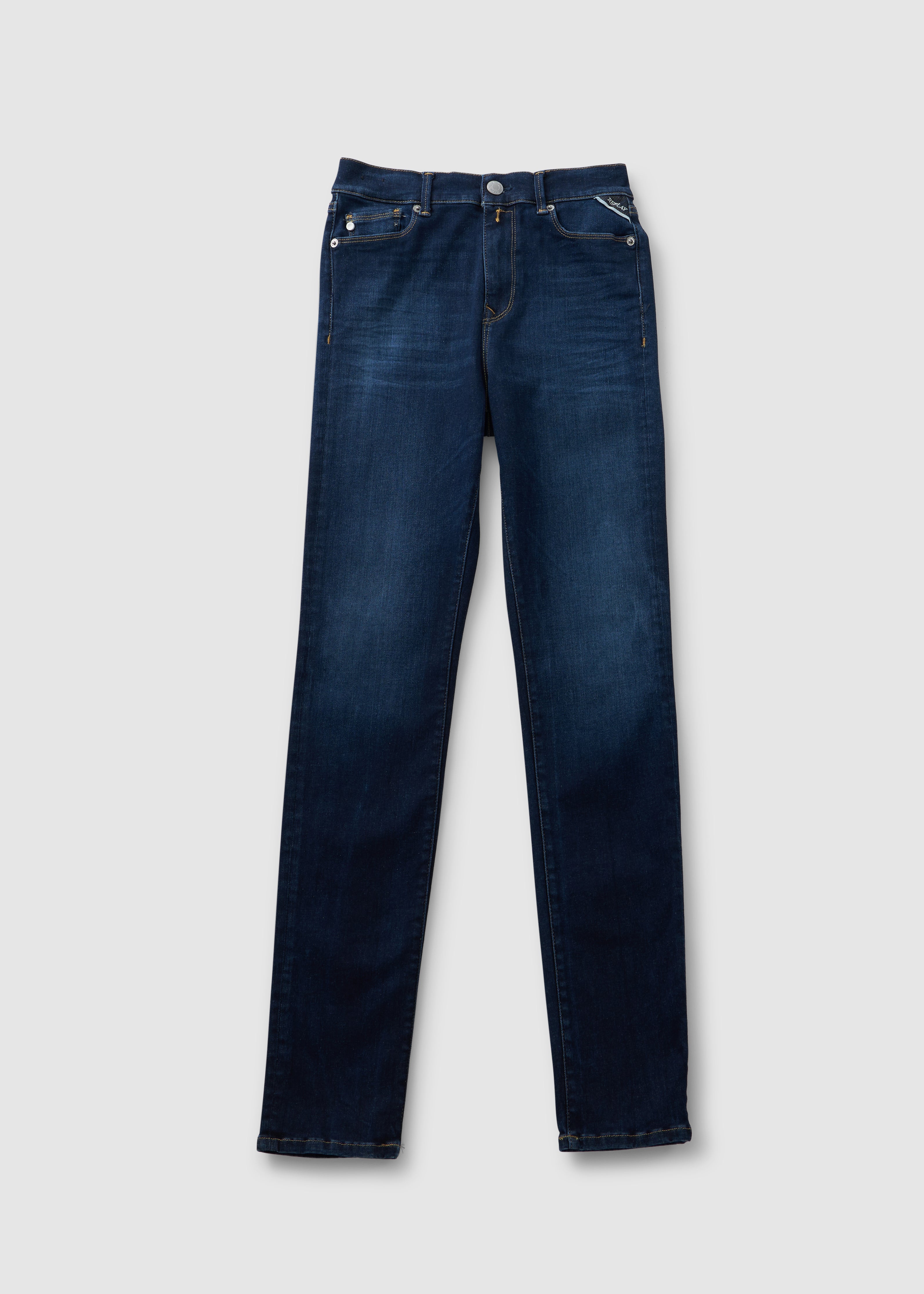 Image of Replay Womens Mjla Jeans In Dark Blue