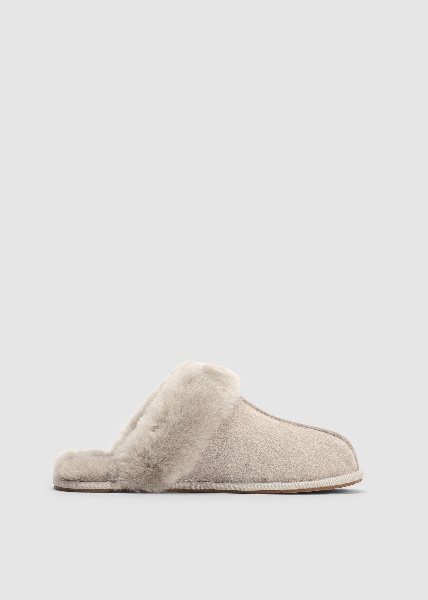 Ugg Womens Scuffette II Slippers In Goat - Grey