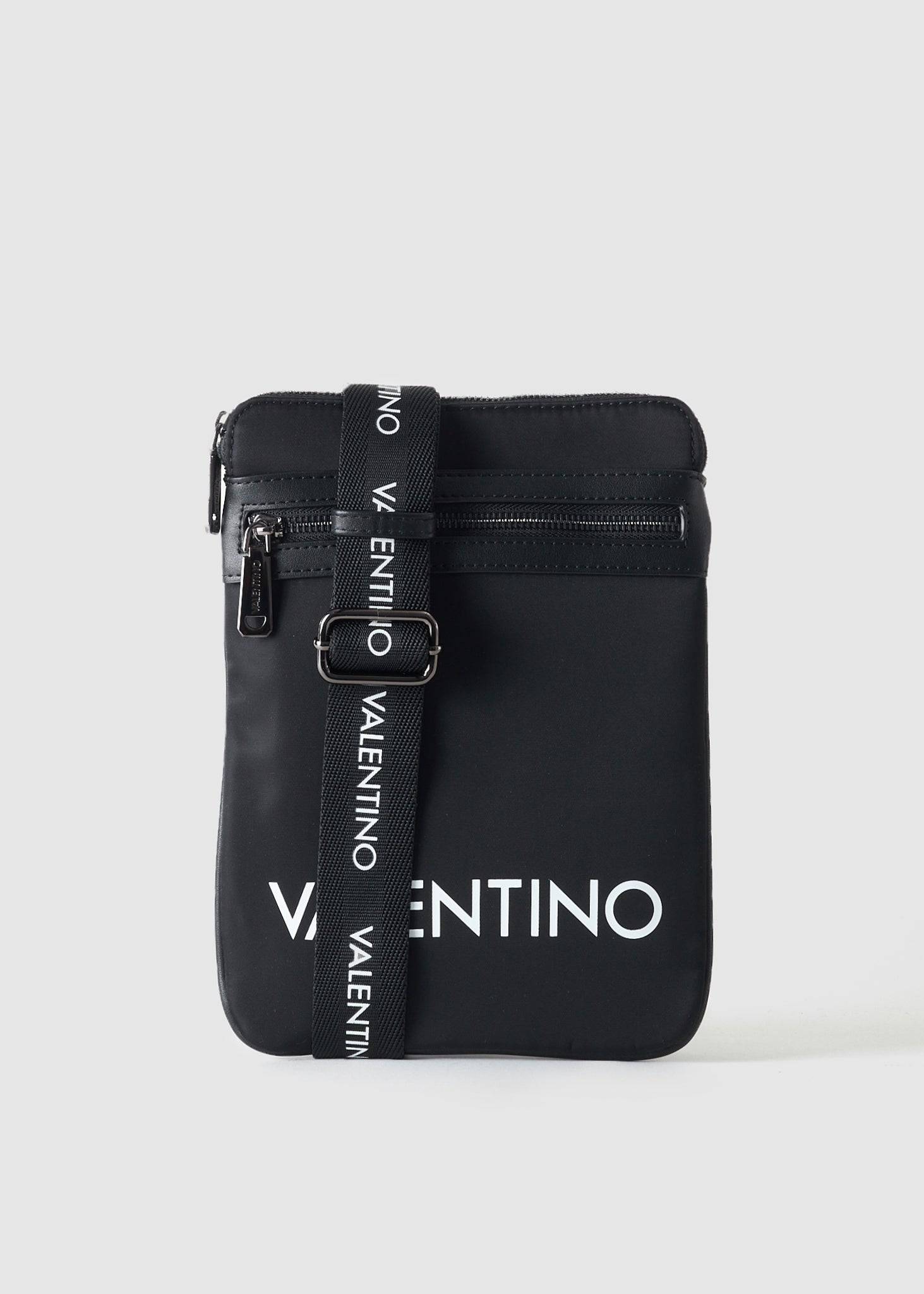 Valentino Bags Mens Kylo XL Crossbody Bag In Black