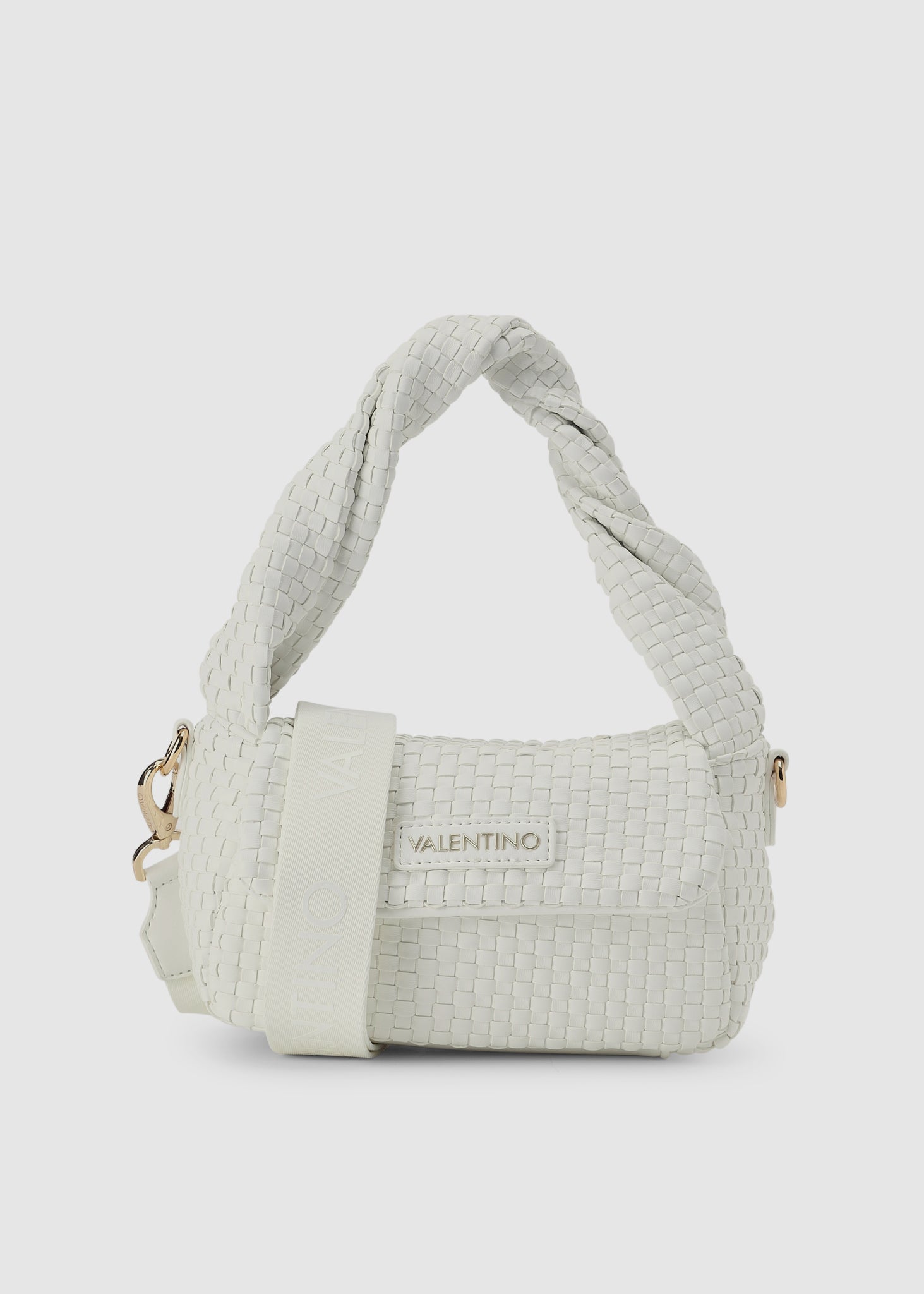 Valentino Bags Womens Lemonade Mini Weave Handbag