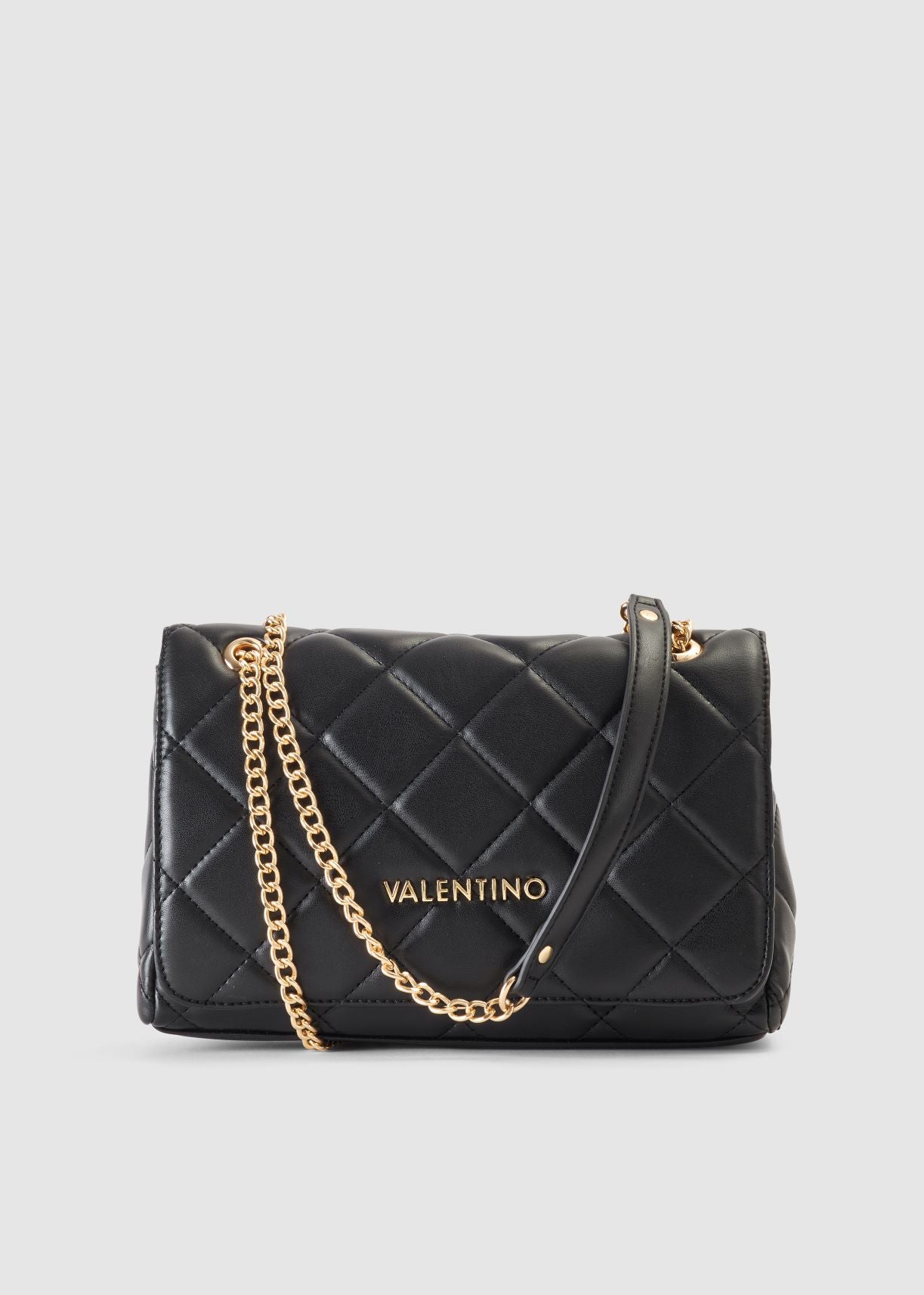 Image of Valentino Bags Womens Ocarina Large Satchel Bag In Black