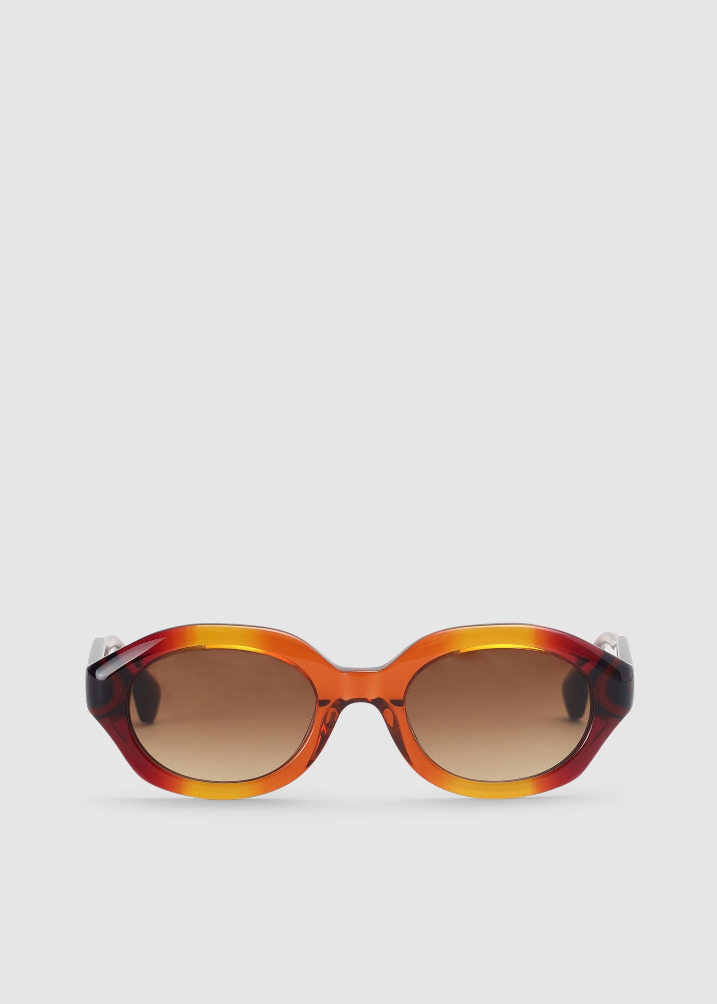 Image of Vivienne Westwood Womens Zephyr Gradient Sunglasses In Brown