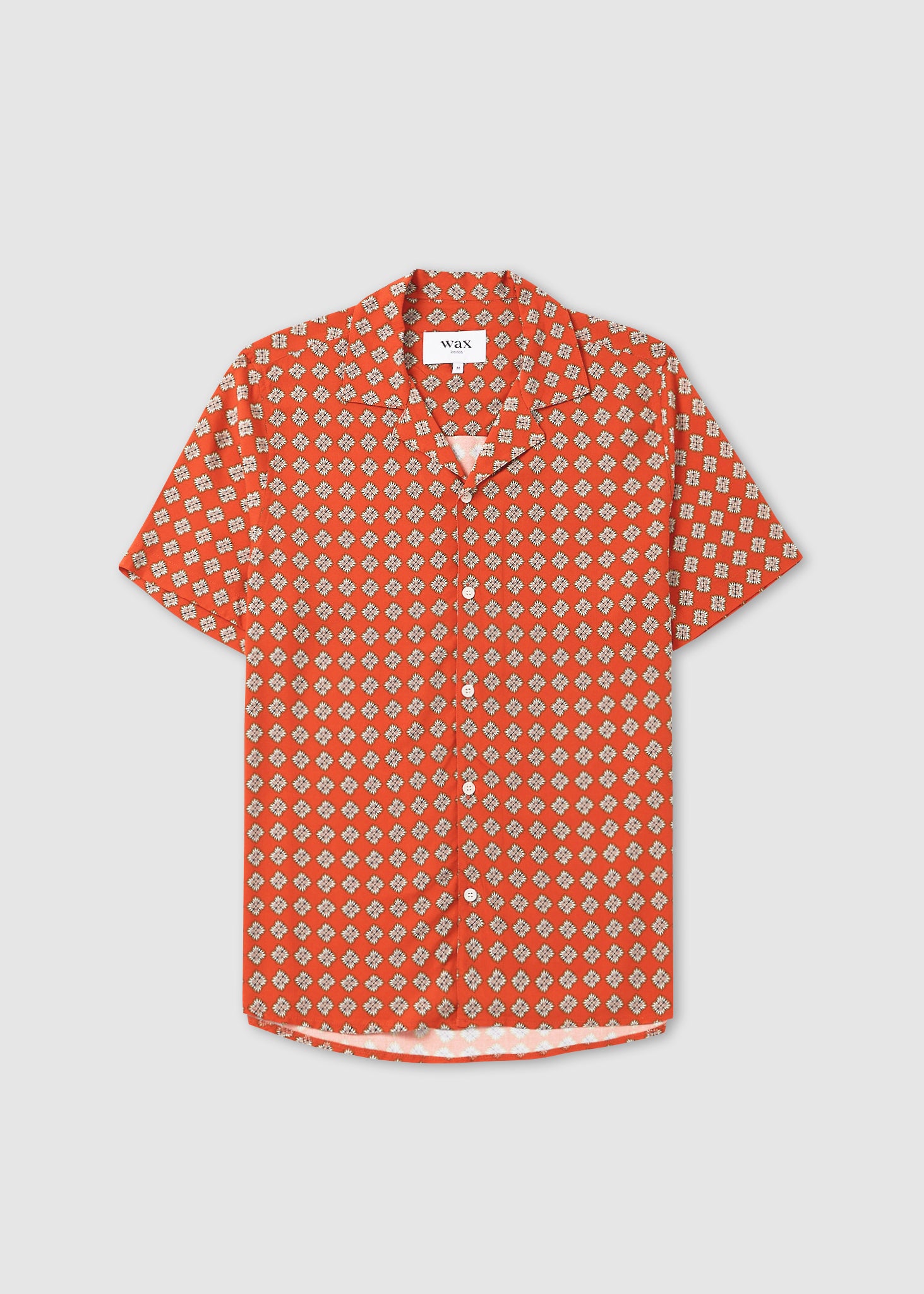 Wax London Mens Didcot SS Shirt