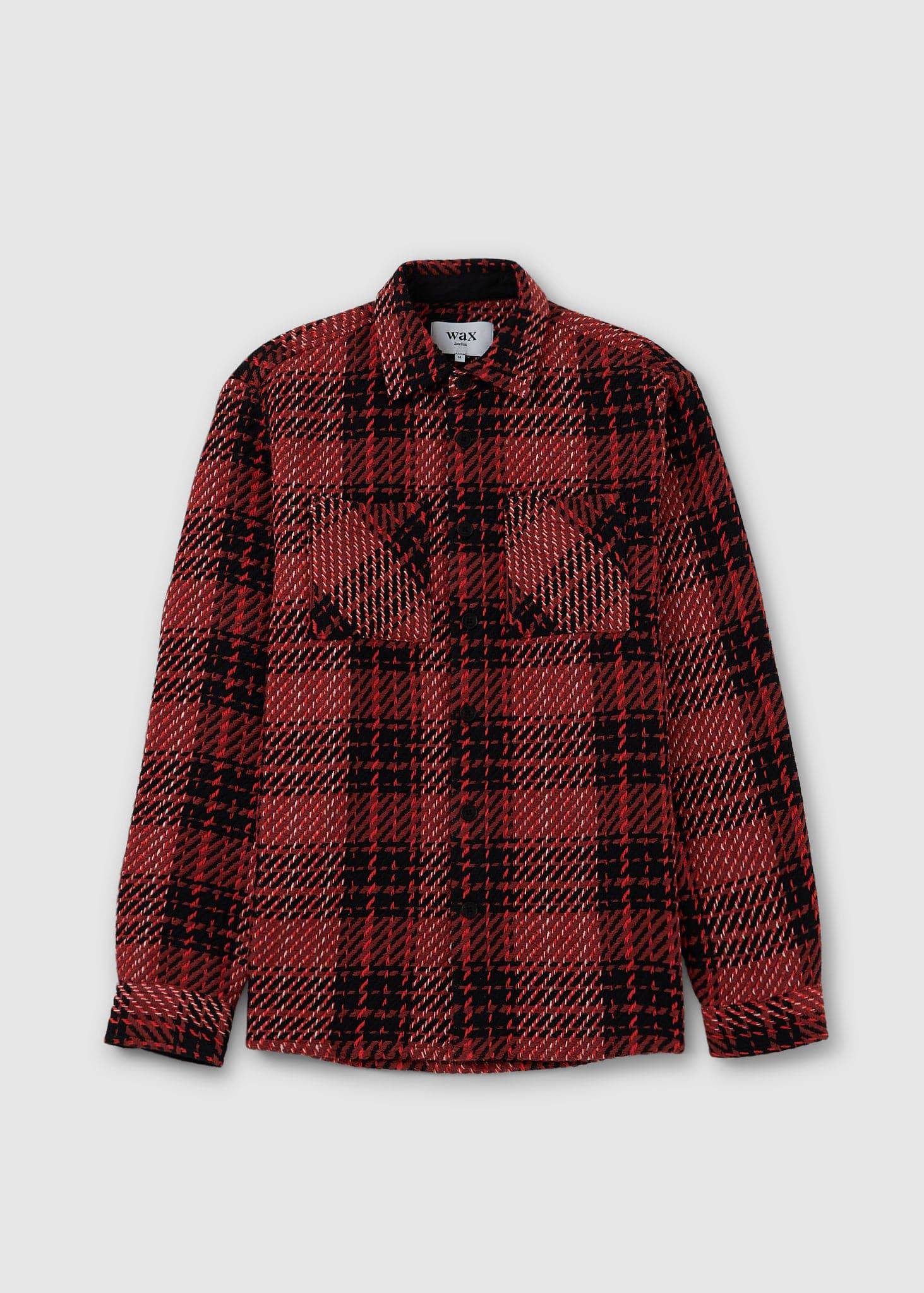 Wax London Mens Whiting Foxham Overshirt