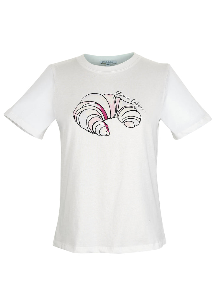 Olivia Rubin Womens Mindy T-Shirt In White