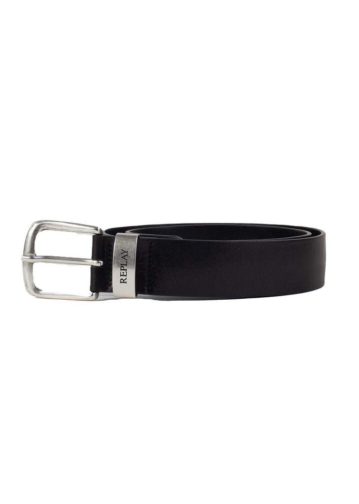 replay mens leather belt