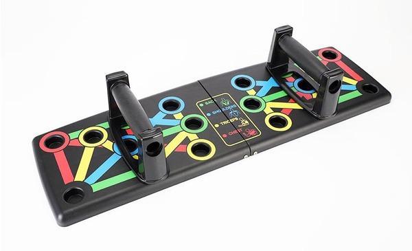 PORTABLE PUSH UP BOARD SYSTEM BODY BUILDING EXERCISE TOOL