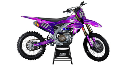 Yamaha YZ YZF Royal Purple Graphics Kit | Omega Moto Graphics