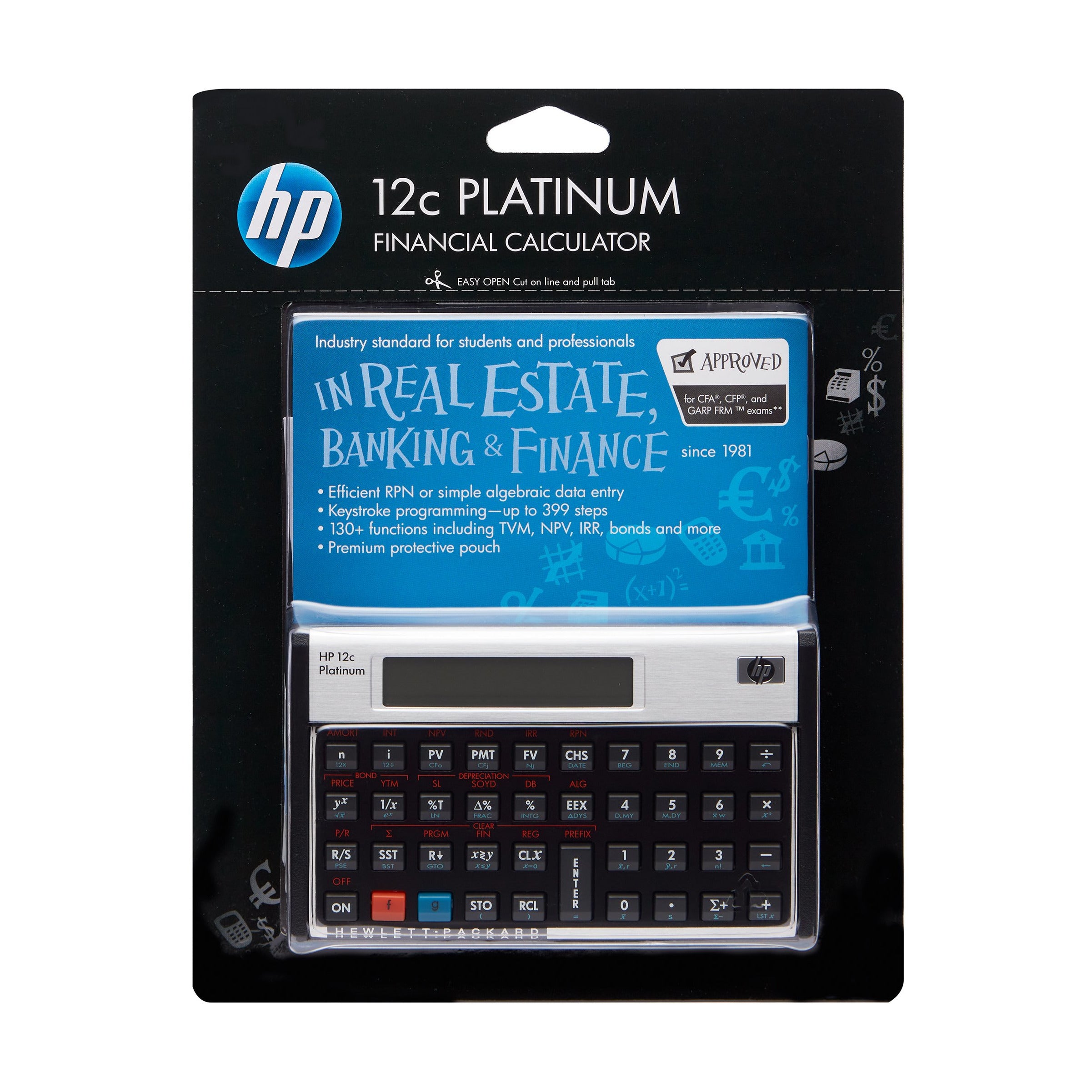 hp 12c financial calculator plug in cash flow