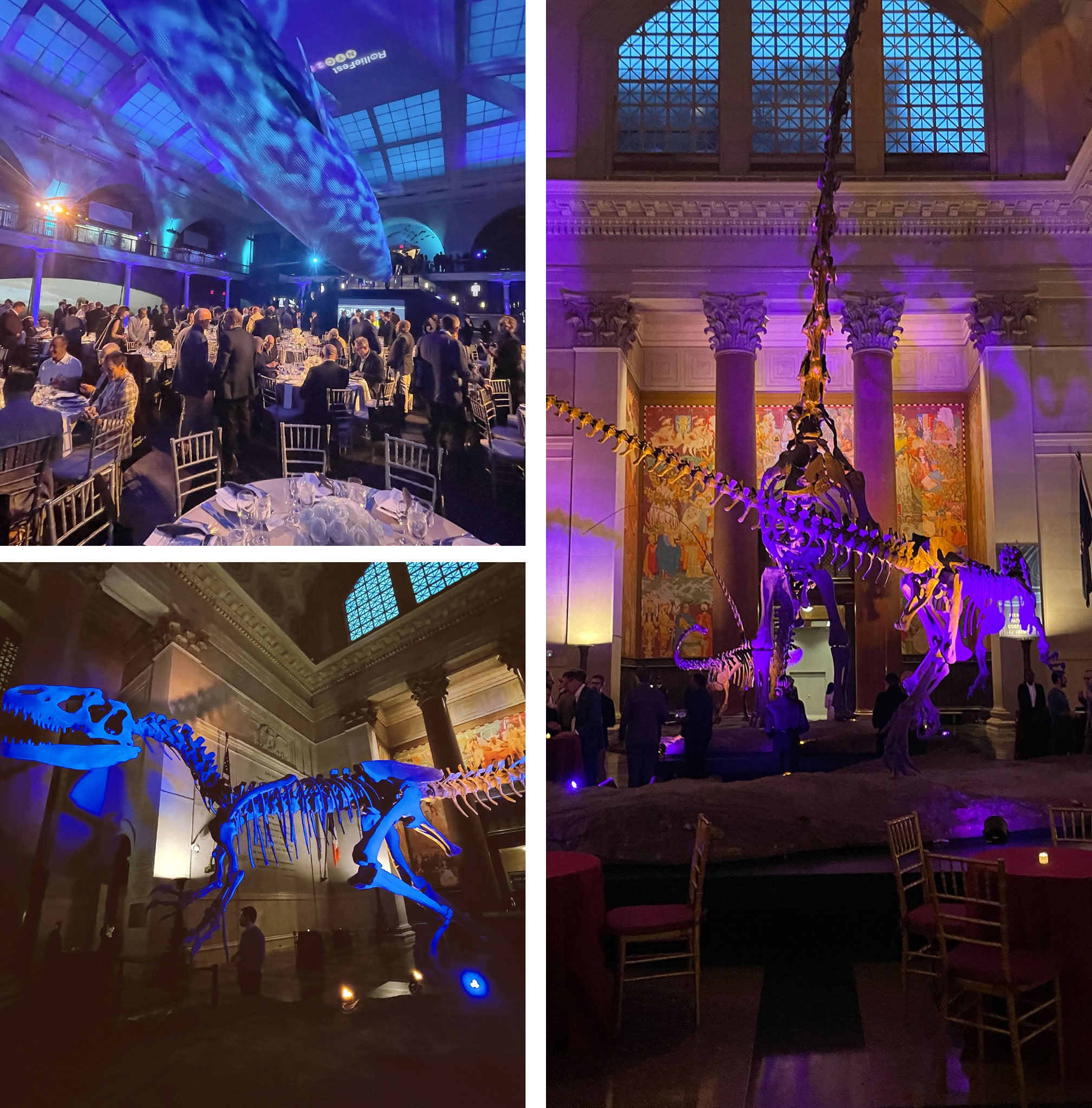 Dinner at Rolliefest 2023 in the National Museum of History New York