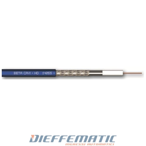 HD 14055 DG Coax 9.50 mm blue lszh blue cable cable
