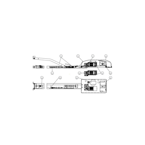 Kit Catena A Misura Per Guida Da 3200mm Per Globe 7-10 Ditec