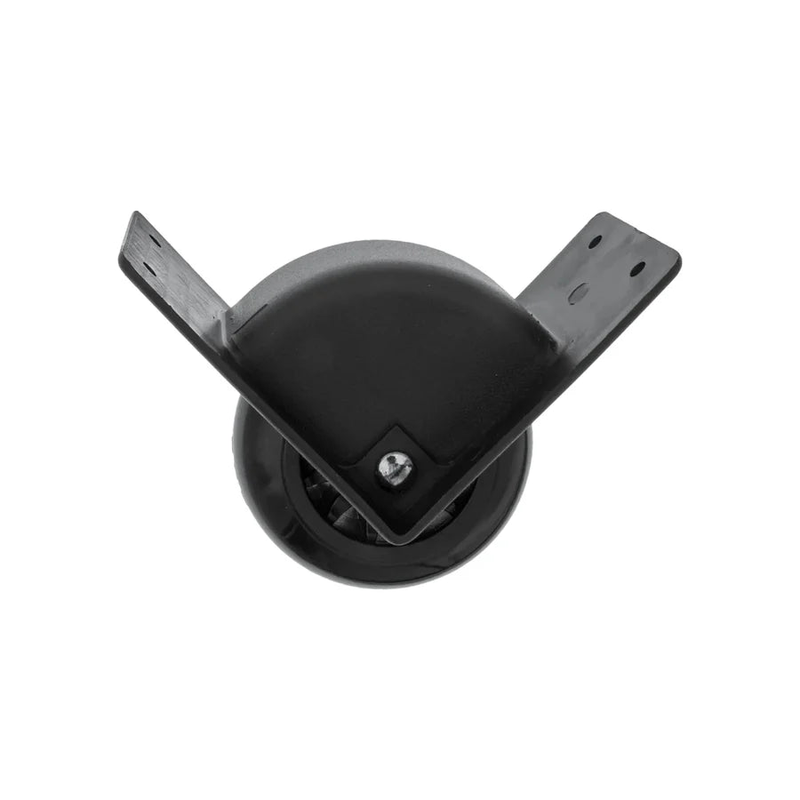 Instrument Case, Luggage, or Trunk Replacement Wheels 3 1/4" w/Housing, 1 each