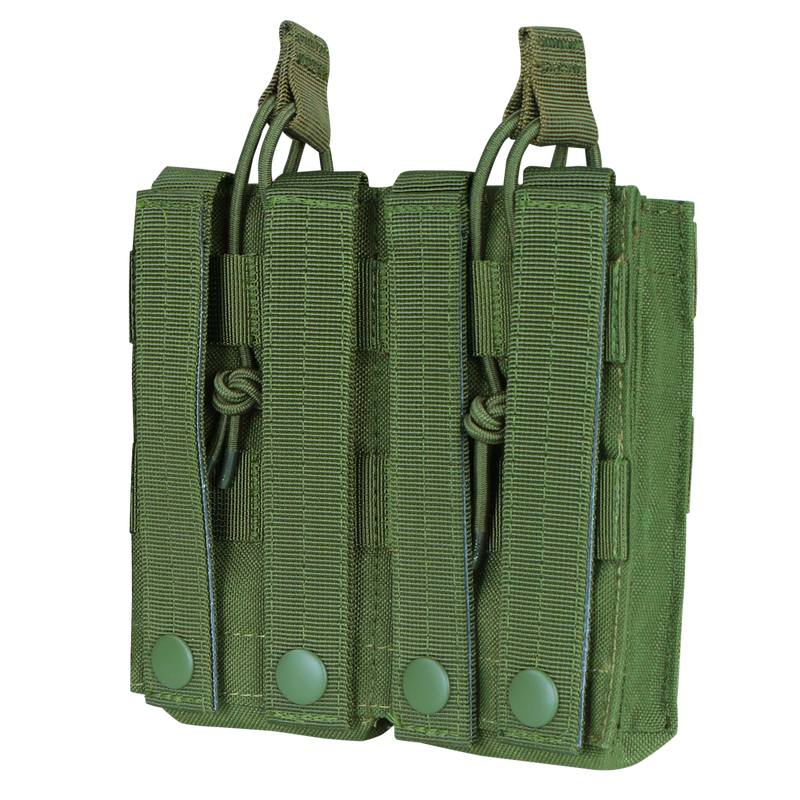 Condor DOUBLE M4/M16 OPEN TOP MAG POUCH - OD Green-img-1