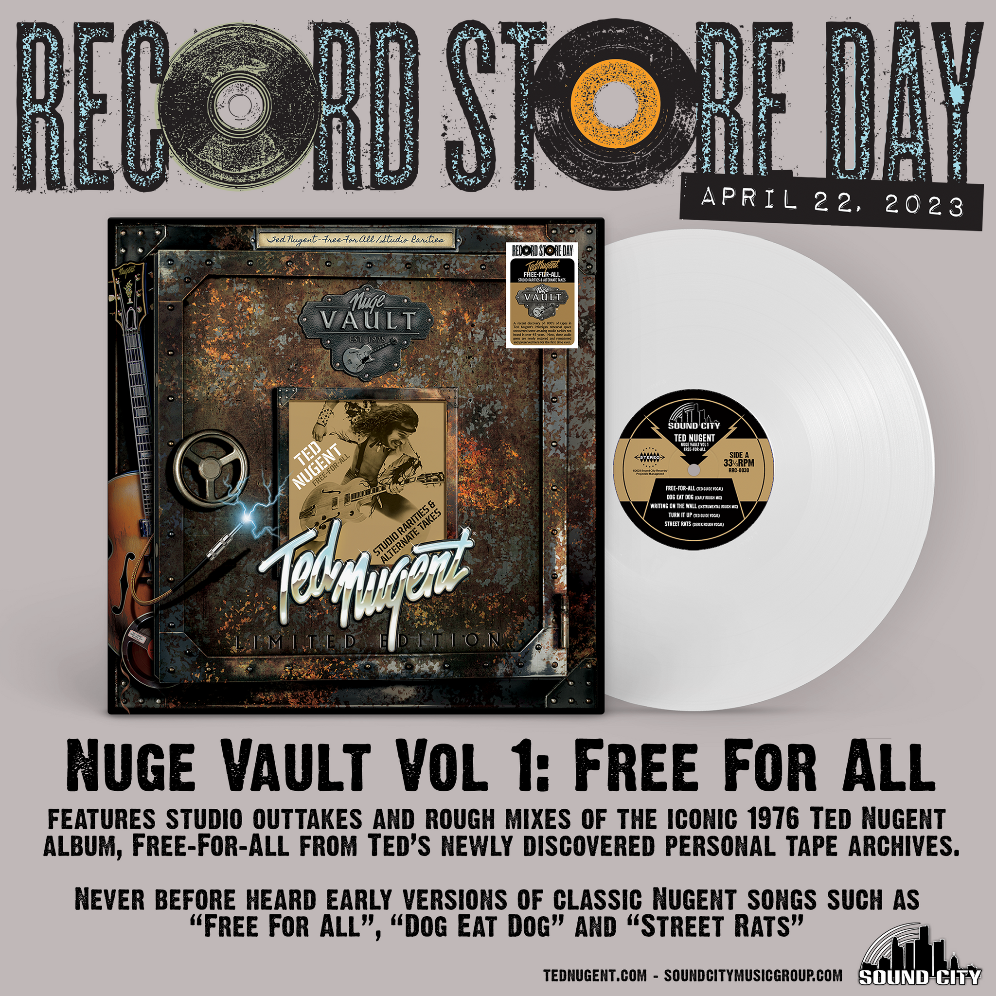 Ted Nugent - Nuge Vault Vol 1: Free For All