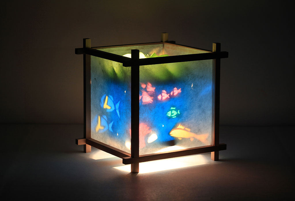 rotating night lamp