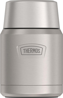 Thermos Icon 24oz Stainless Steel Food Storage Jar Spoon Sandstone New