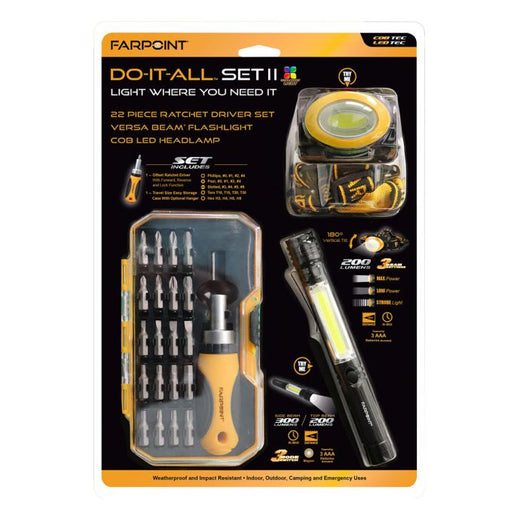 FARPOINT EMERGENCY AUTO TOOL FLASHLIGHT