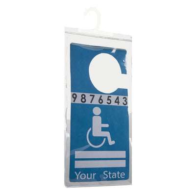 MirorTag™ Gold Parking Permit Holder & Protector