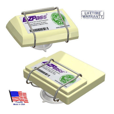 SMALL Toll Pass / EZ Pass / Transponder Holder - FLAG US