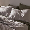 Inbed Quilted Grey Bedcover