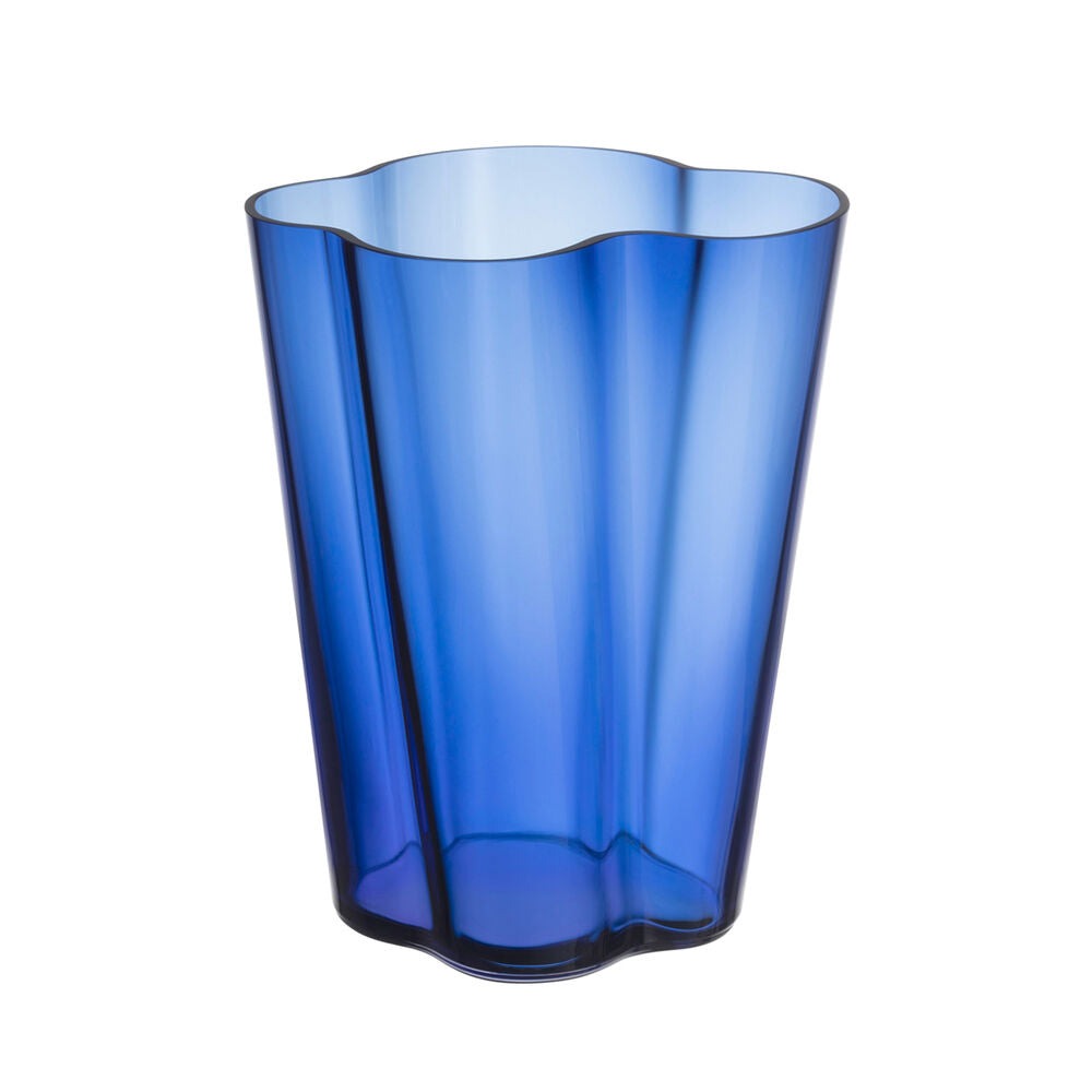 iittala | aalto vase | ultramarine blue 27cm