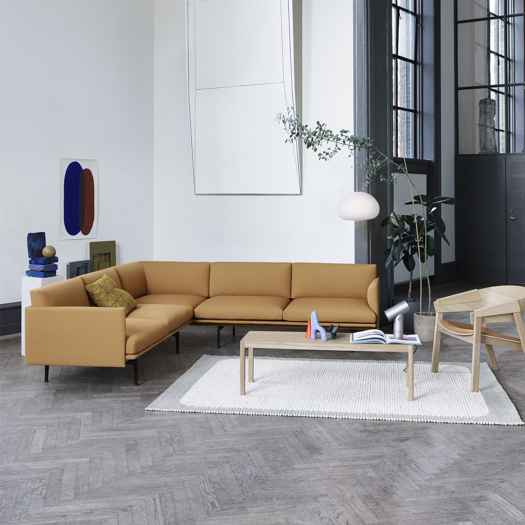 collection | muuto outline sofa series