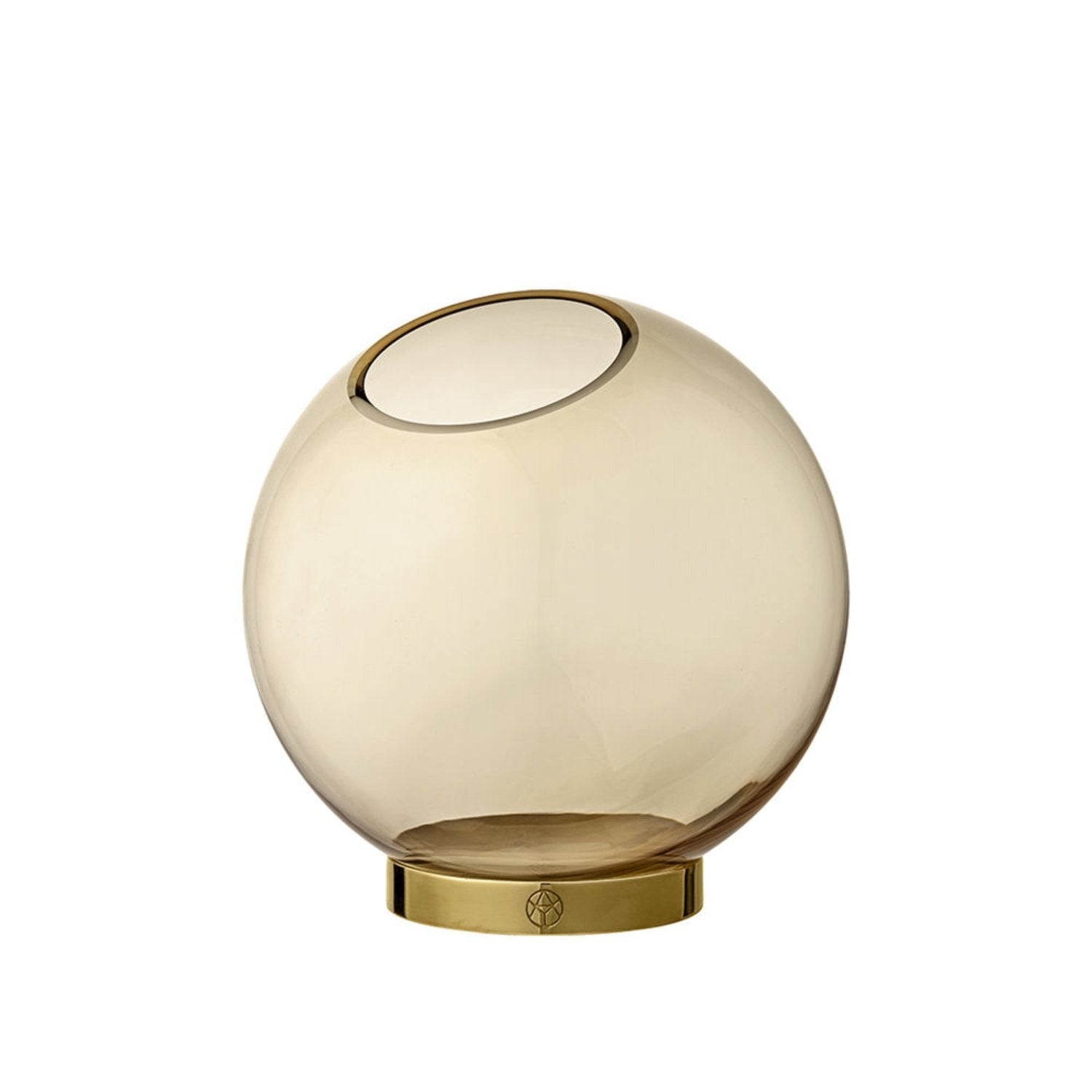 aytm_globe_vase_amber_brass_medi.jpg__PID:d4c4f995-c0ec-49e4-8818-71e79e3bd87f