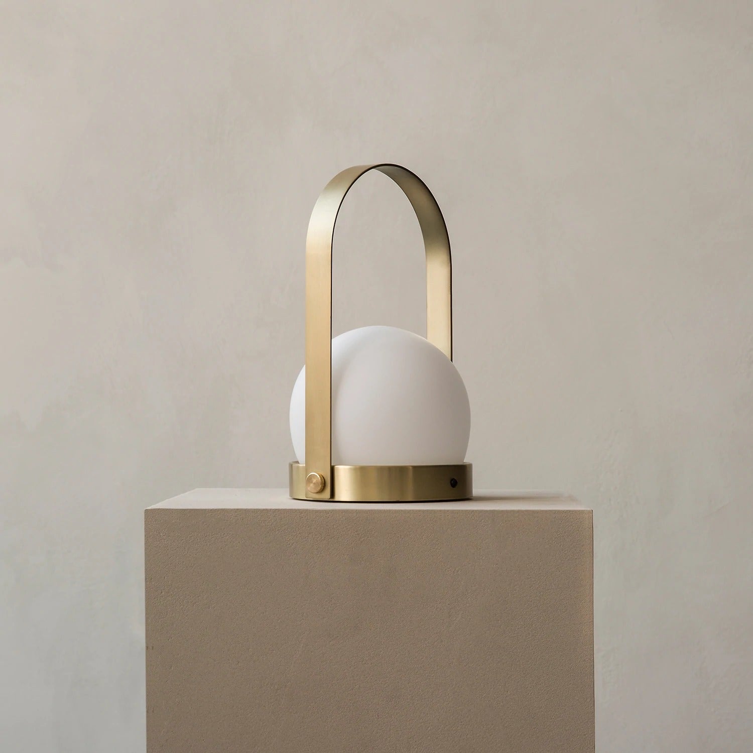 audo copenhagen (menu) | carrie portable table lamp | brass