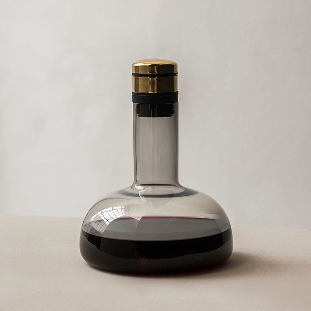 audo copenhagen (menu) | wine breather carafe | smoke + brass