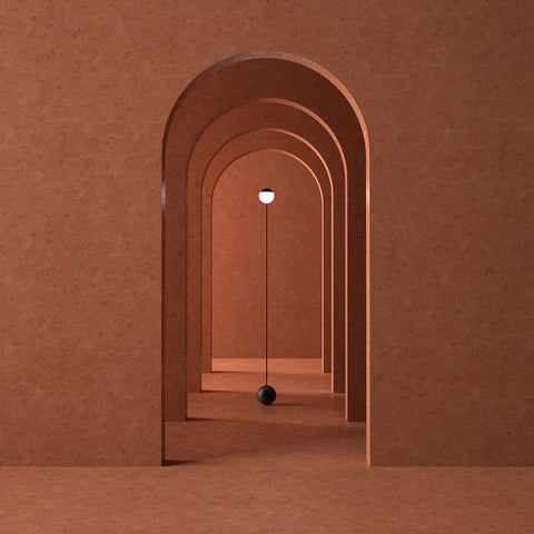 Sway floor lamp by Nick Rennie for Pen