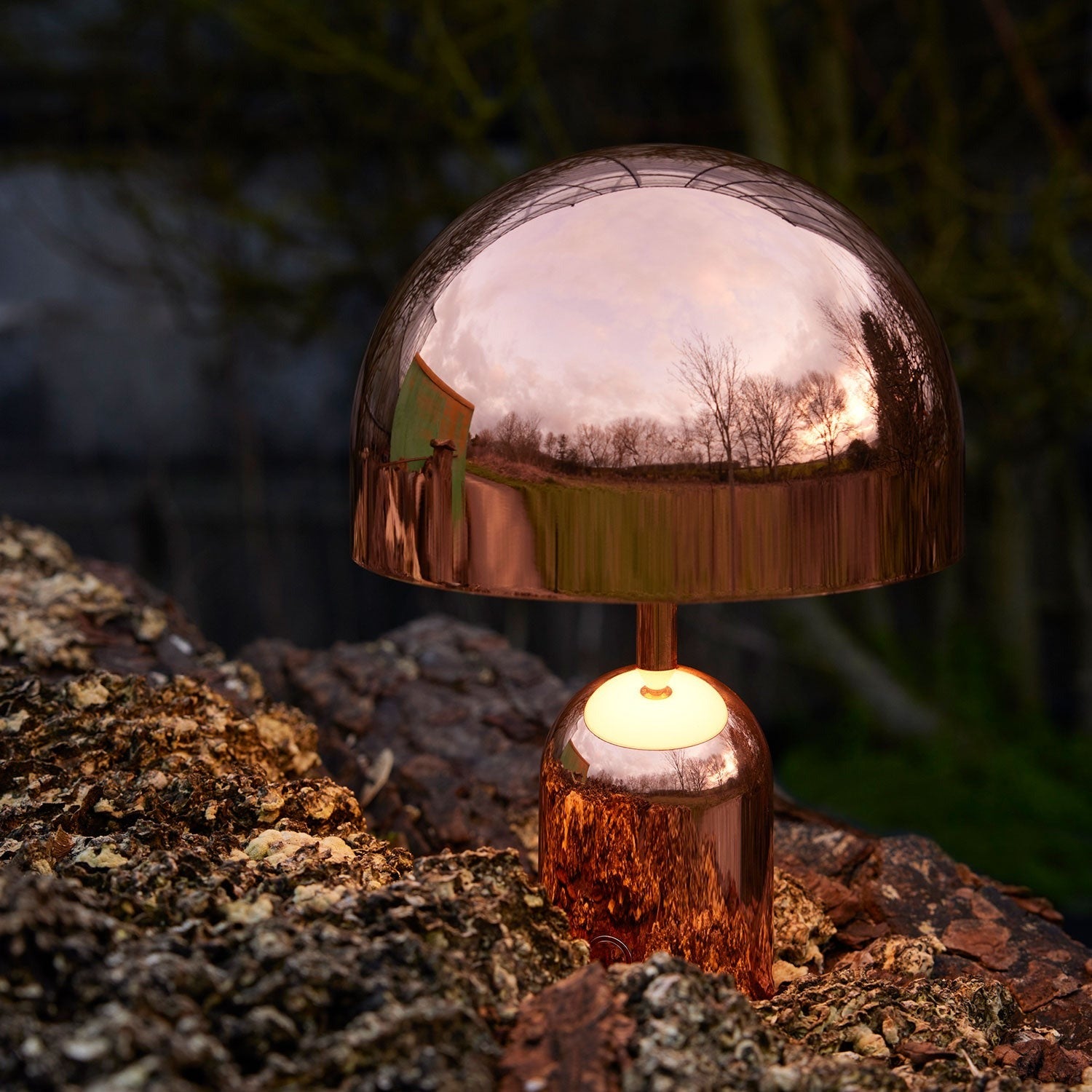 tom dixon | bell portable lamp | copper