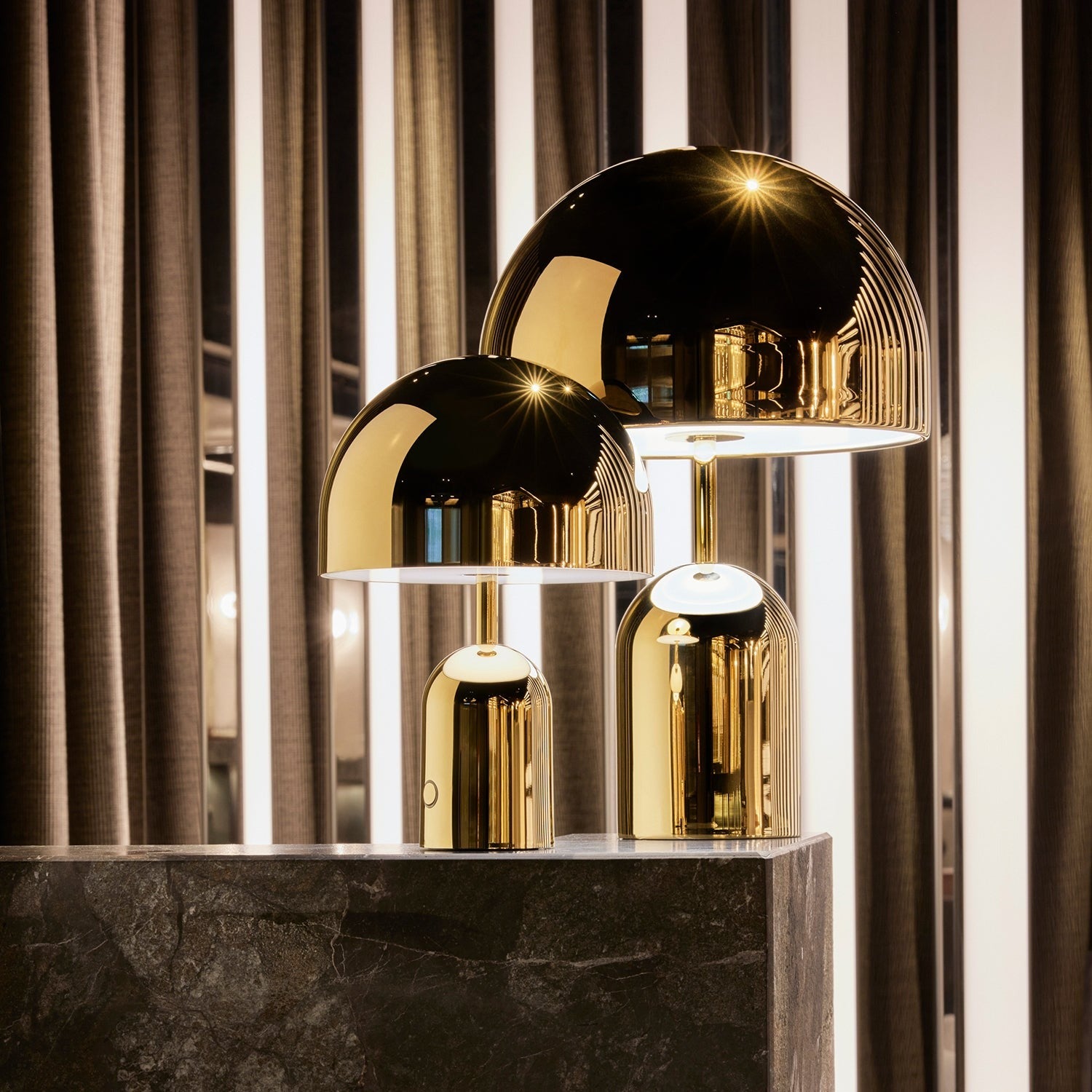 collection | tom dixon bell lamps