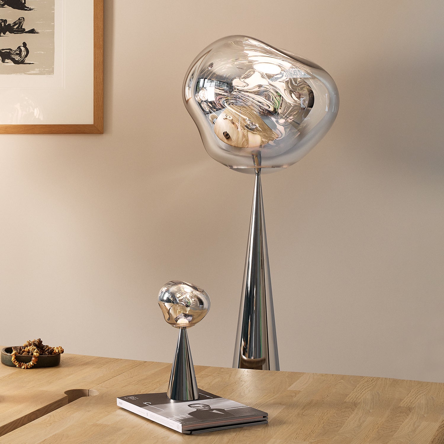 tom dixon | melt portable lamp | silver - Image 4