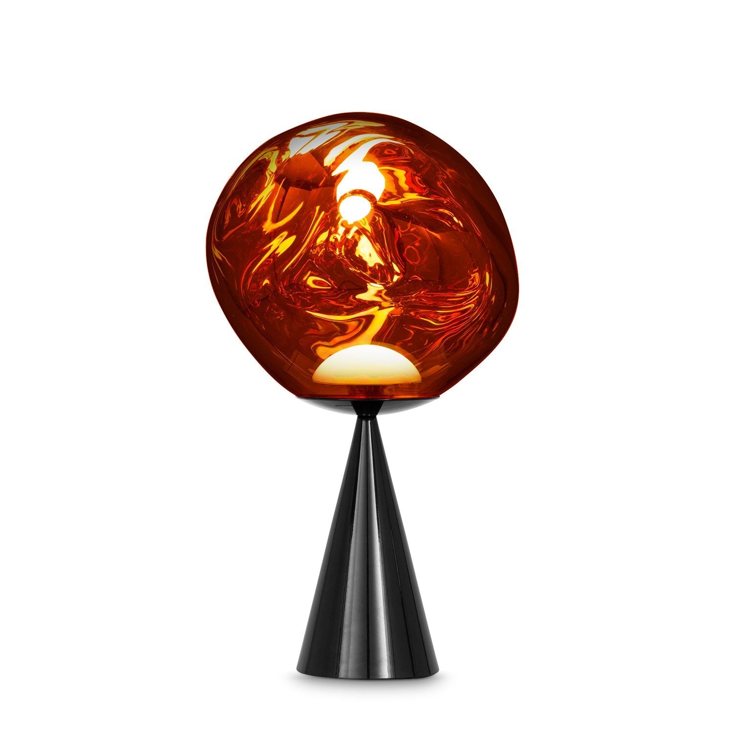 tom dixon | melt table lamp | cone fat | copper