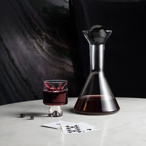 Tom Dixon tank decanter and low ball glass