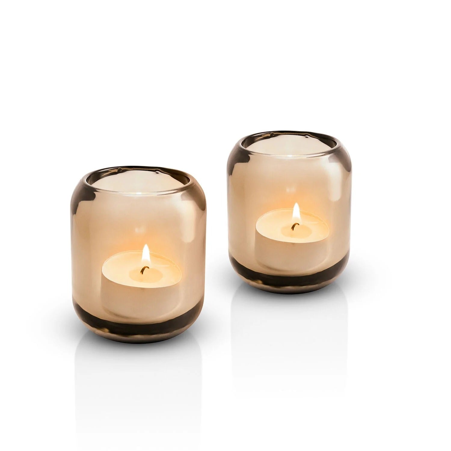 eva solo | acorn tealight candle holder | set of 2 | amber