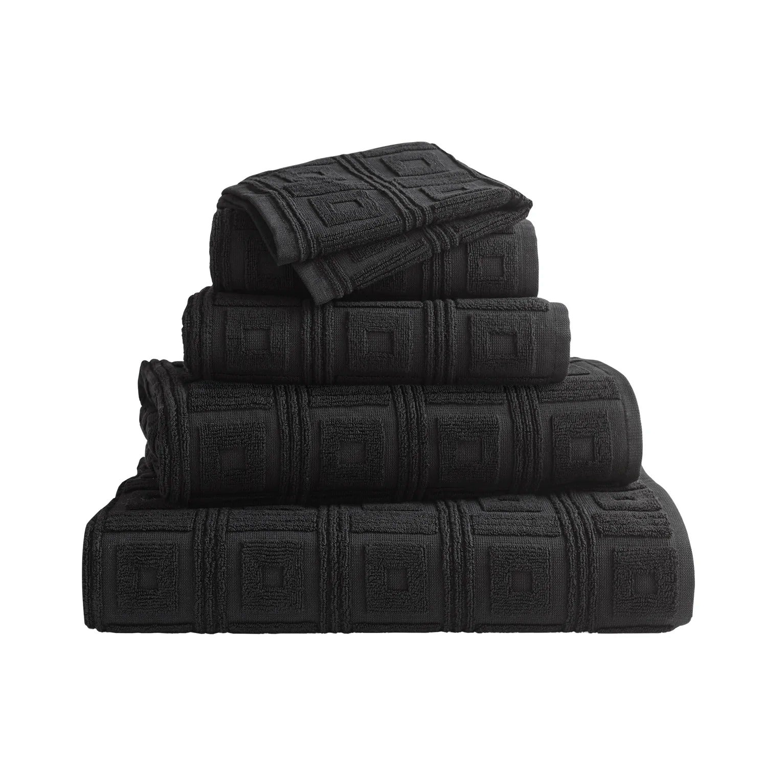 greg natale | astoria towel | black