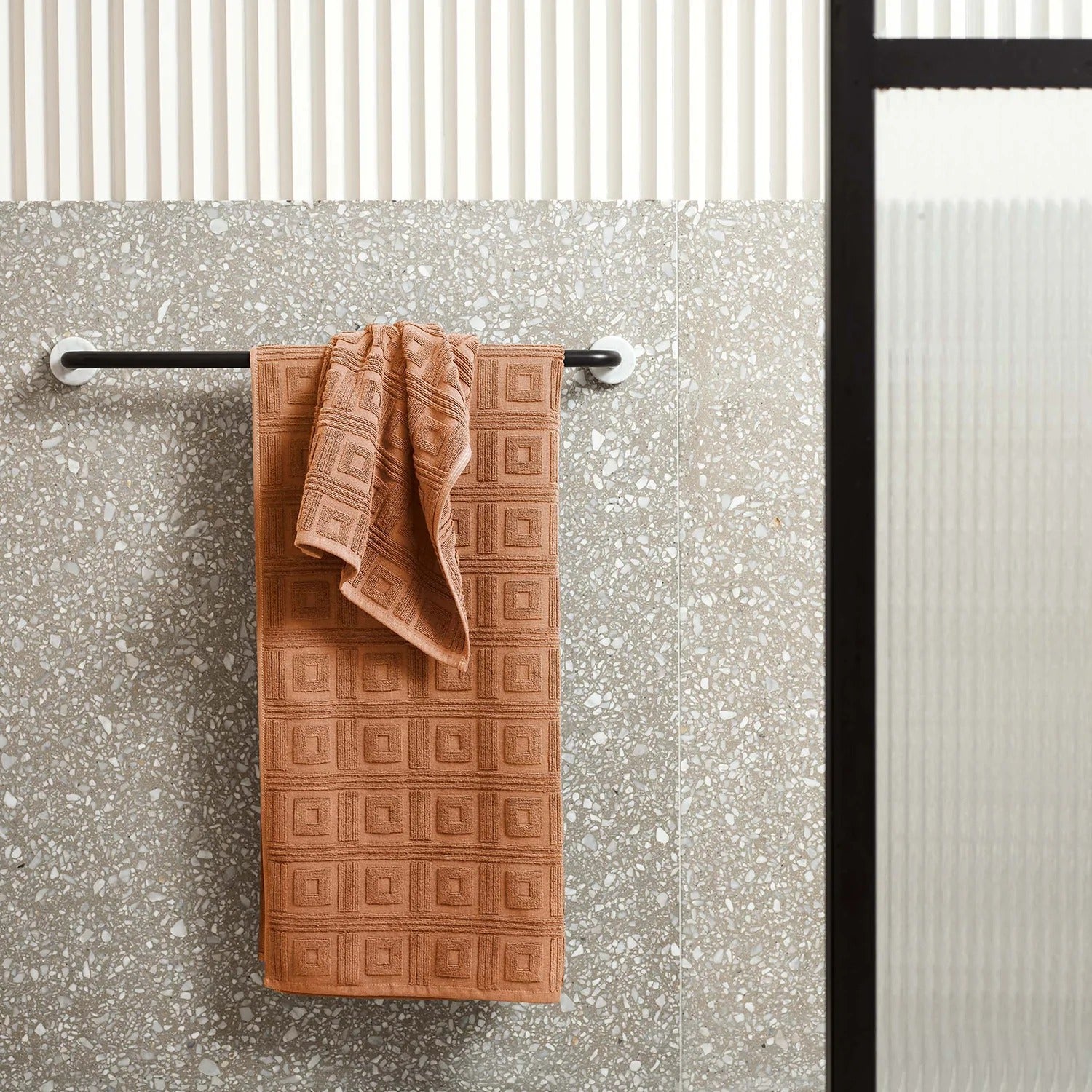 greg natale | astoria towel | terracotta