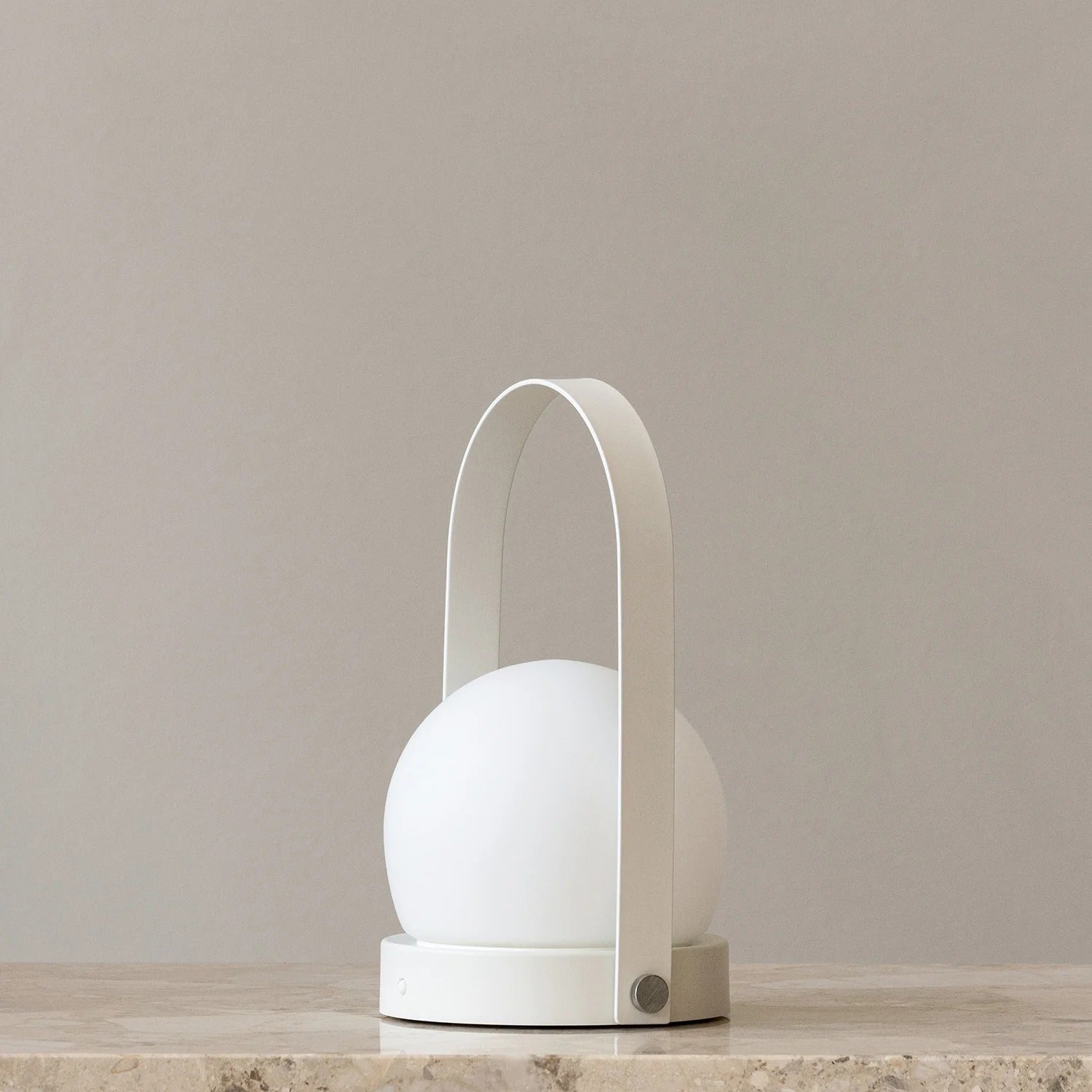 menu | carrie portable indoor table lamp | white