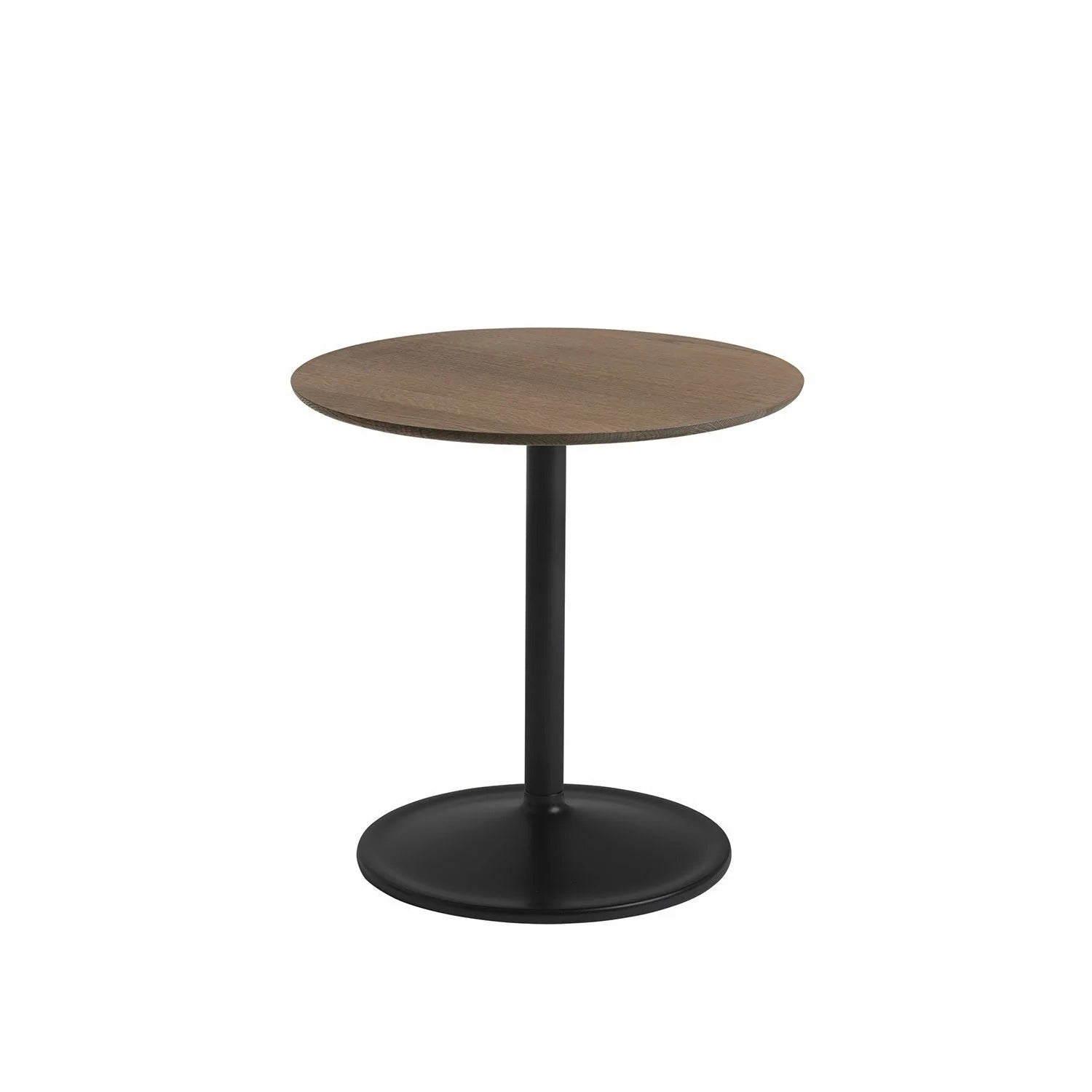 muuto | soft side table 41x48cm | smoked oak + black