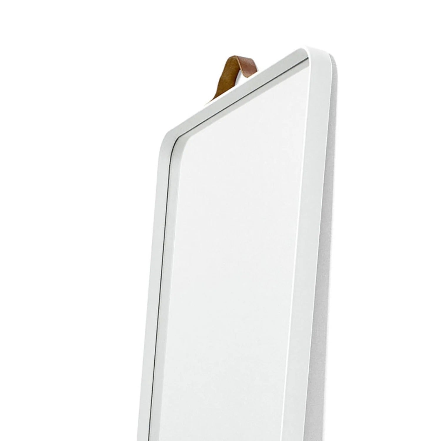 menu | floor mirror | white