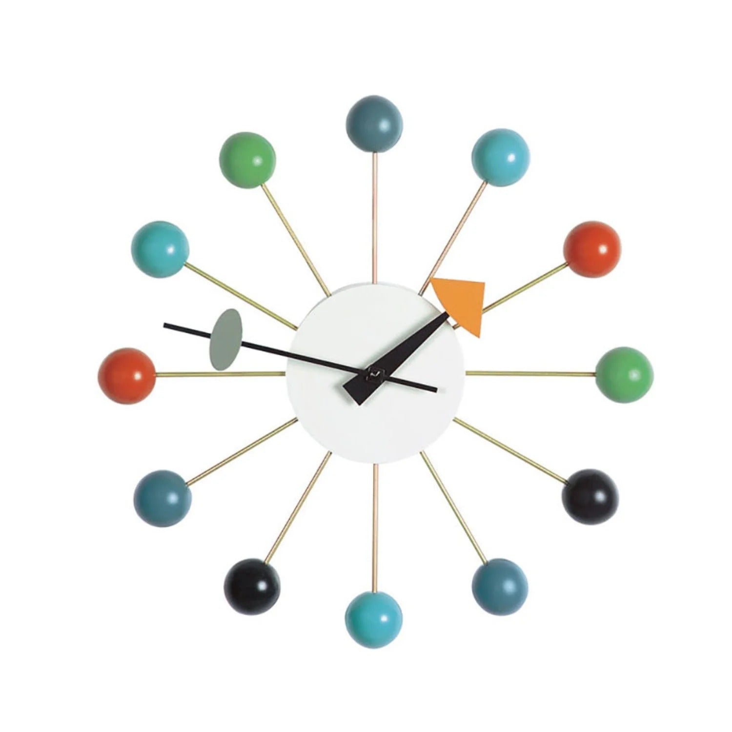 vitra | george nelson ball clock | multi