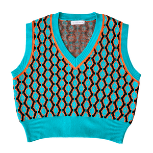 In The Groove Sweater Vest – Ally Buckley