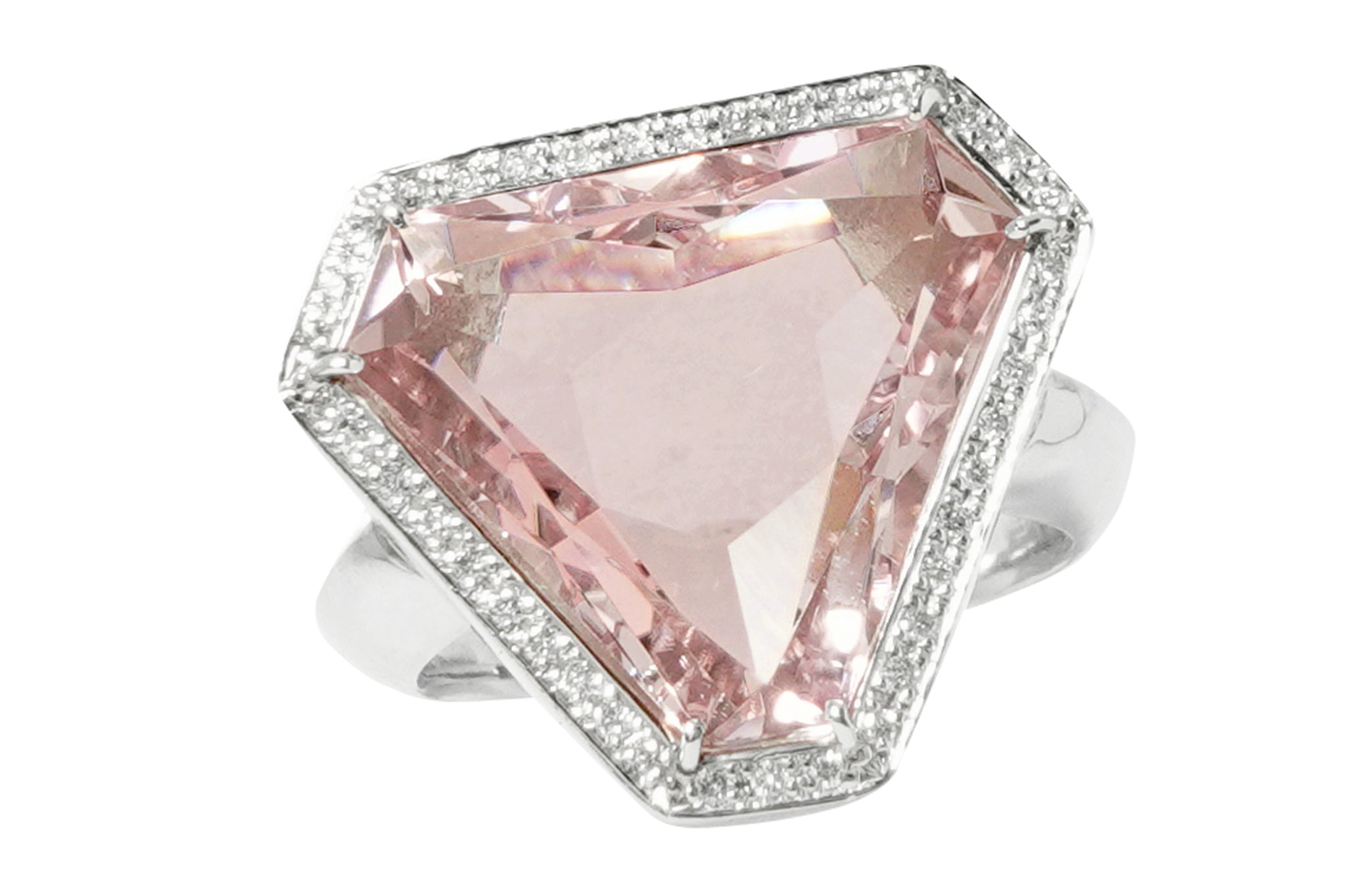 Morganite Pt900モルガナイト ダイヤモンドリング (NO.47654) – JEX